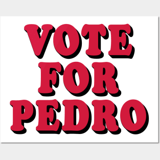 vote for pedro shadow effect Posters and Art